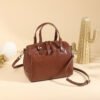 4P3A5323 Genuine Leather Tote Bag — Versatile Shoulder & Crossbody Style