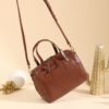 4P3A5324 Genuine Leather Tote Bag — Versatile Shoulder & Crossbody Style