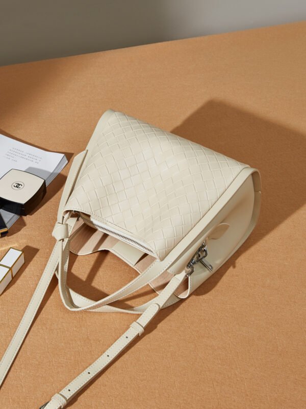 Leather Bucket Bag | Genuine Cowhide Shoulder Crossbody Bag