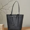 8 Leather Shoulder Tote Bag | Large Capacity Cowhide Bag