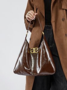 Classic Leather Shoulder Bag