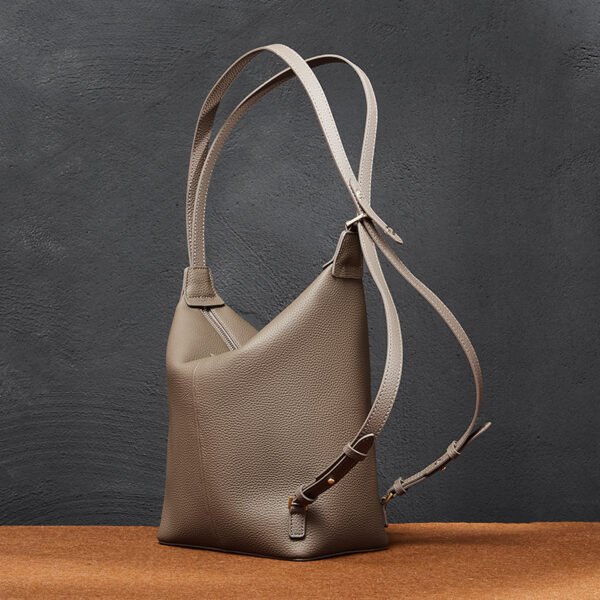 Genuine Leather Backpack Shoulder Bag — Vintage Chic