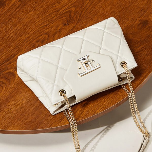 800X800主图_0001_无题会话9111 Quilted Leather Shoulder Bag — Chain Crossbody Underarm Purse