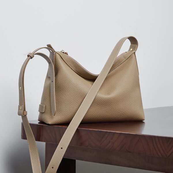 Versatile Commuter Genuine Leather Shoulder Bag – Underarm Crossbody Handbag