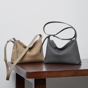 800X800主图_0004_无题会话10994 Versatile Commuter Genuine Leather Shoulder Bag – Underarm Crossbody Handbag