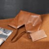 Genuine Leather Large Shoulder Tote — Commuter Essential