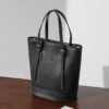 800X800主图_0007_无题会话13764 Genuine Leather Bucket Tote — Vintage Commuter Shoulder Bag
