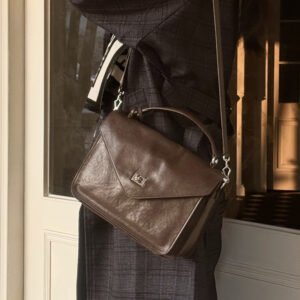 leather vintage messenger bag