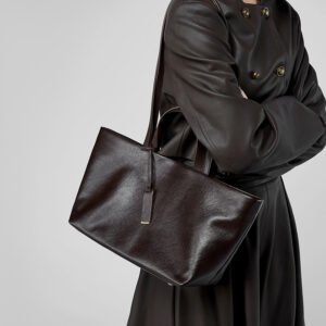 soft leather tote bag