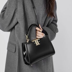 Double Buckle Handbag