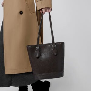 genuine leather underarm bag