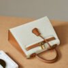 Leather Chain Crossbody Mini Bag | Genuine Cowhide Phone Shoulder Bag
