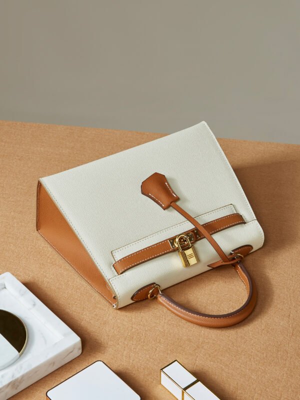 Leather Chain Crossbody Mini Bag | Genuine Cowhide Phone Shoulder Bag