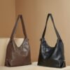 Leather Tote Bag | Large Capacity Cowhide Shoulder Bag