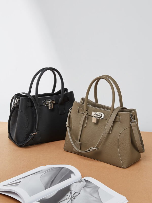 900X1200主图_0000_无题会话12124 Genuine Leather Tote Handbag — Vintage Commuter Style