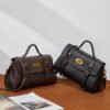 Genuine Leather Satchel Tote Bag — Elegant Commuter Style