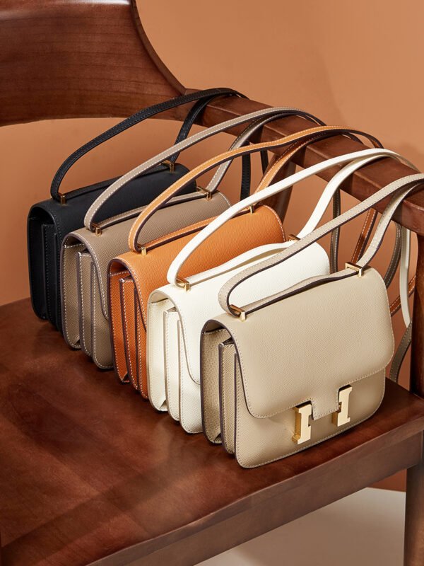 900X1200主图_0000_无题会话9043 Genuine Leather H-Lock Shoulder Crossbody Bag — Timeless Mini Tote