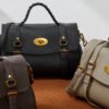 Genuine Leather Satchel Tote Bag — Elegant Commuter Style