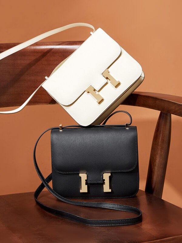 900X1200主图_0004_无题会话9036 Genuine Leather H-Lock Shoulder Crossbody Bag — Timeless Mini Tote