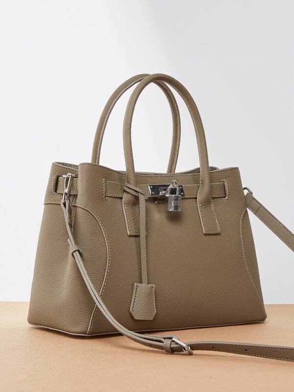 900X1200主图_0005_无题会话12116 Genuine Leather Tote Handbag — Vintage Commuter Style