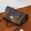 Genuine Leather Satchel Tote Bag — Elegant Commuter Style