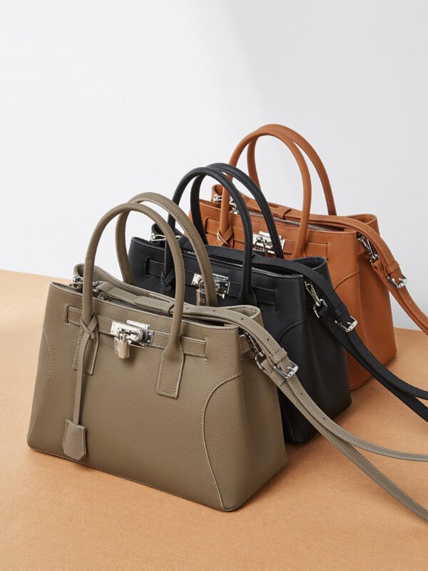 900X1200主图_0007_无题会话12112 Genuine Leather Tote Handbag — Vintage Commuter Style