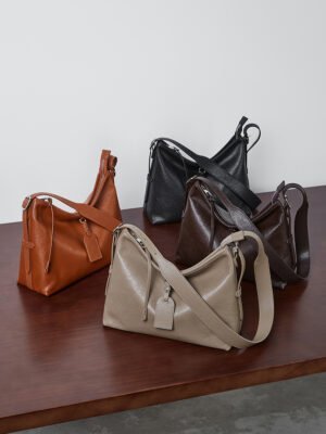 Genuine Leather Large Tote Bag — Effortless Elegance