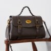 Genuine Leather Satchel Tote Bag — Elegant Commuter Style