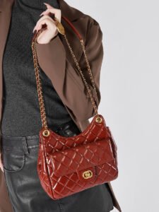 cowhide crossbody purse