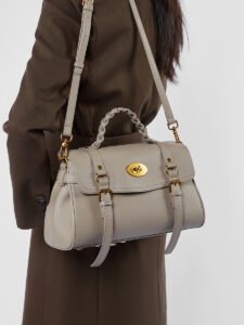 leather satchel bag