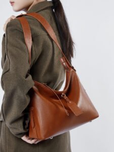 leather tote bag