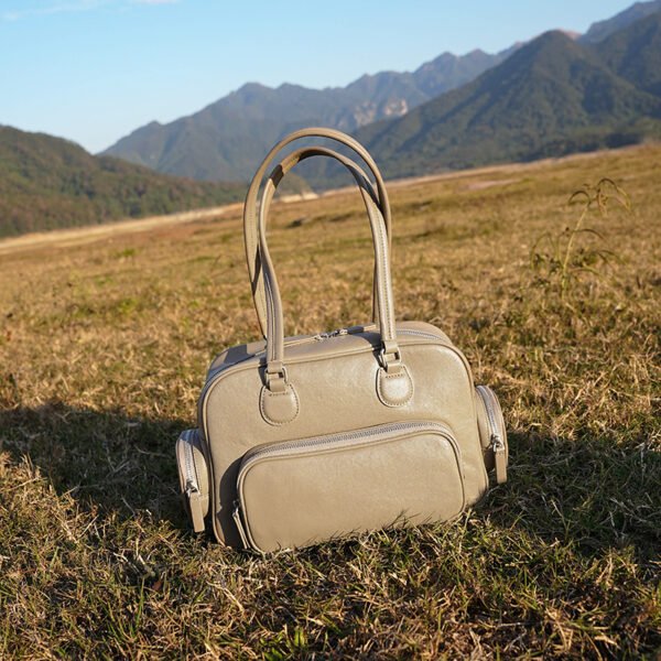 Full-Grain Leather Tote Bag — Vintage Everyday Essential