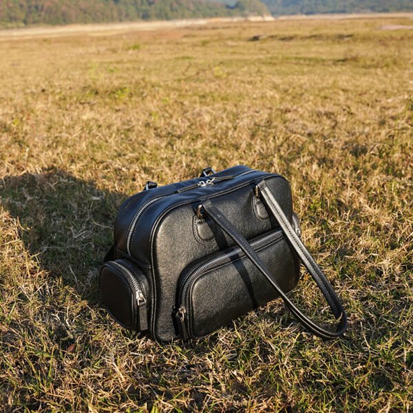 Full-Grain Leather Tote Bag — Vintage Everyday Essential