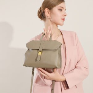 genuine leather shoulder bag