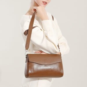 leather pillow satchel