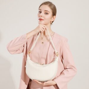 chic leather shoulder bag