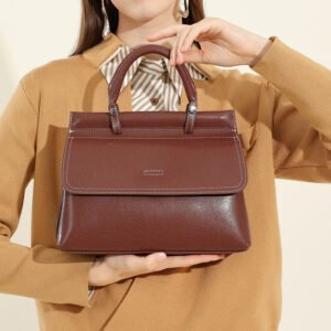 women’s leather shoulder bag