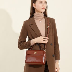 leather shoulder bag