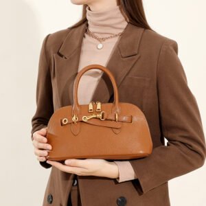 genuine leather crossbody