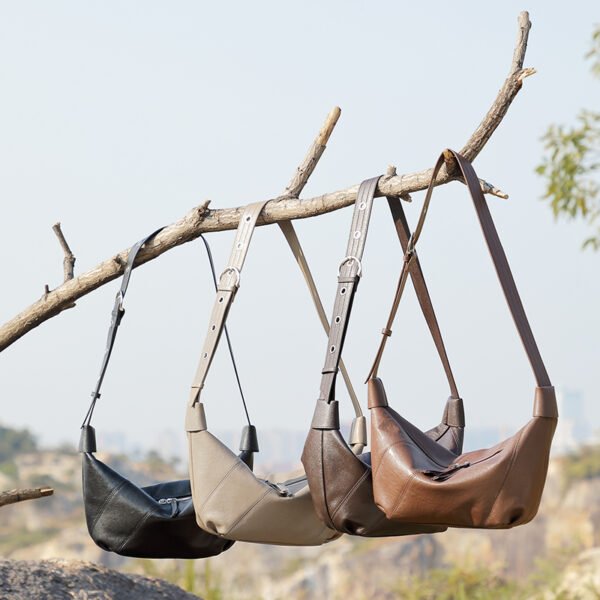 JJSY4239 Fashion Leather Shoulder Bag — Trendy Underarm Crossbody