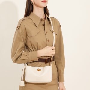 chic leather shoulder bag