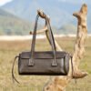 Full-Grain Leather Baguette Bag — Vintage Shoulder Style