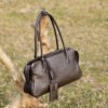 Genuine Leather Tote Bag — Vintage Pillow Style