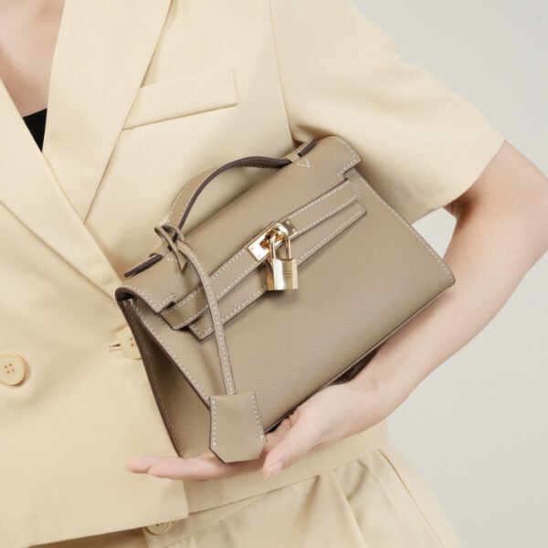 画板 1 Genuine Leather Mini Kelly Bag | Crossbody & Shoulder Handbag for Women