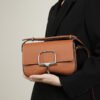 Genuine Leather Saddle Bag | Women’s Crossbody & Shoulder Bag