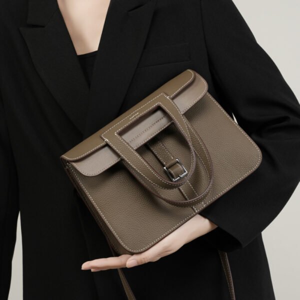 画板 1 Top-Grain Leather Briefcase Saddle Bag | Women’s Crossbody & Shoulder