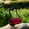 Leather Shoulder Bag — Chic Tofu Crossbody Purse