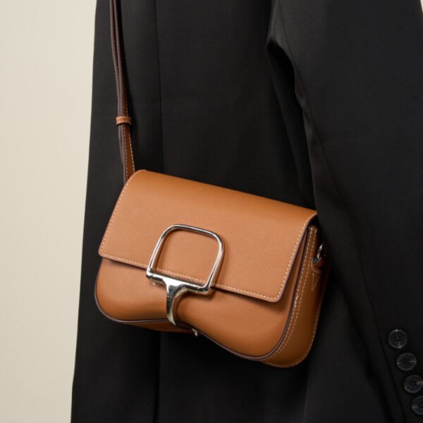 Genuine Leather Saddle Bag | Women’s Crossbody & Shoulder Bag