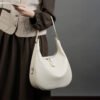 画板 3 Genuine Leather Tote Shoulder Bag | Women’s Large Hobo Underarm Bag