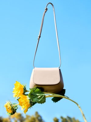 画板 3 Leather Saddle Bag — Vintage Chestnut Crossbody Purse